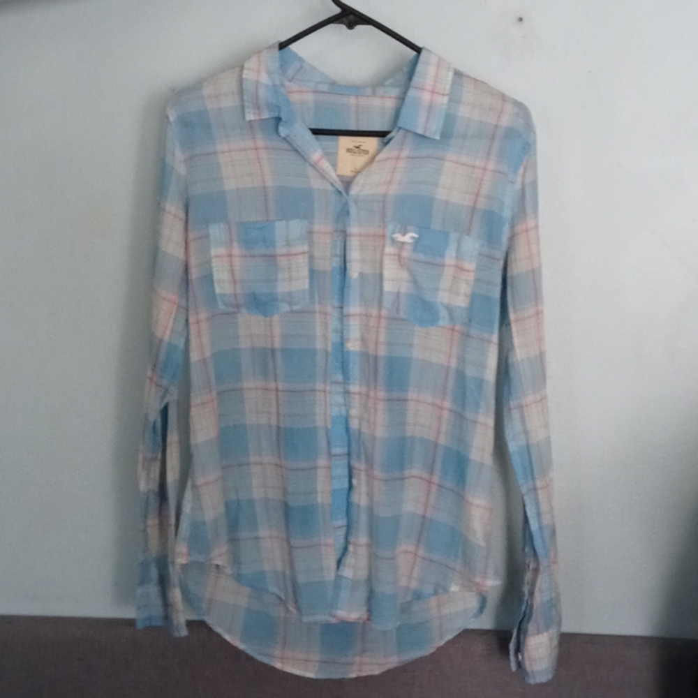 Hollister Long sleeve button up